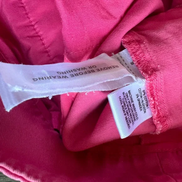 LOFT High Waist Pink Shorts with Nautical Flair the Riviera - Picture 11 of 11